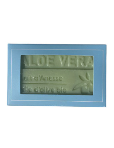 Savons au lait d'Anesse parfumé au Aloe Vera, 125g