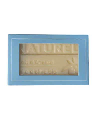 Savons au lait d'Anesse parfumé au Naturel, 125g