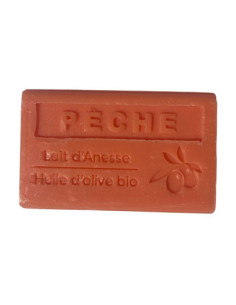 Savons au lait d'Anesse parfumé au Pêche , 125g
