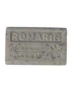 Savons au lait d'Anesse parfumé au Romarin , 125g