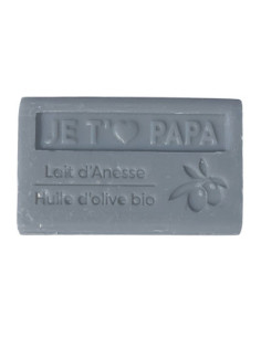Savons au lait d'Anesse "Je t'aime Papa" parfum masculin, 125g