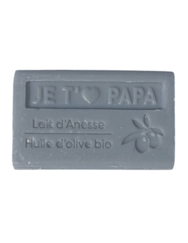 Savons au lait d'Anesse "Je t'aime Papa" parfum masculin, 125g