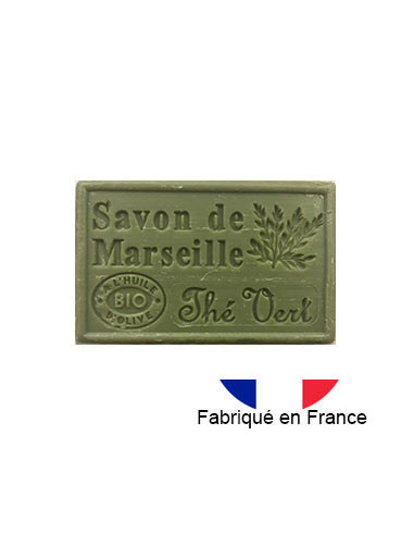 Savon de Marseille parfumé thé vert