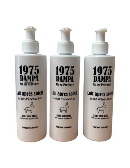 After-sun body milk organic donkey milk