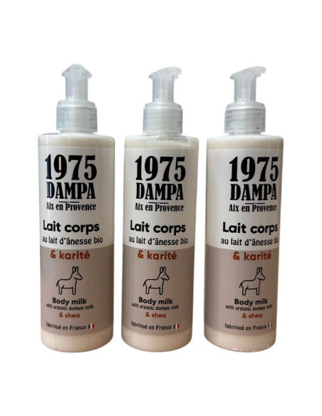 Lait corps lait d'ânesse Bio & karité