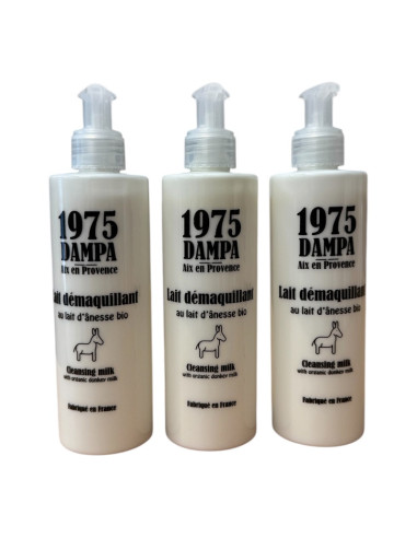 Lait démaquillant lait d'ânesse BIO