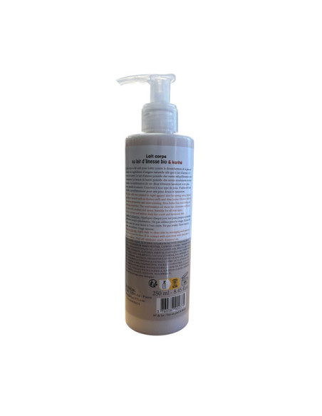 Body milk organic donkey milk and shea butter